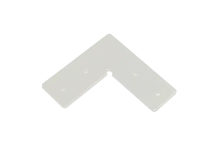 L-образный соединитель для магнитного шинопровода Donolux L connector DLMX White Magic track