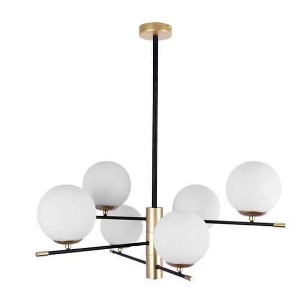 Люстра на штанге Arte Lamp A2225LM-6BK ARKAB Люстра на штанге Arte Lamp A2225LM-6BK ARKAB