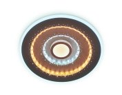 Потолочный светодиодный светильник с пультом Ambrella light FA253 Ice
