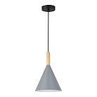 Светильник подвесной Черный/Серый E27 1*40W Evoluce SLE1255-423-01 ARKET