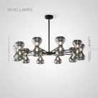 Люстра PROSPER 10+10 плафонов Lampatron 8679-24276