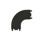 Соединитель шинопровода угловой низковольтный 40V Wertmark WTH.L5.60.C10