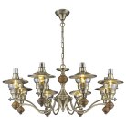 светильник подвесной, E14, 8x60W Velante 305-503-08 Классический стиль