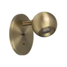 Светильник SP-OTTORI-WALL-CHARGE-6W Warm3000 (BR, 30 deg, 230V, USB-C) Arlight 058483