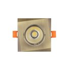 Встраиваемый светильник Lumina Deco LDC F115 GR+BR Dalston