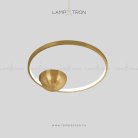 Потолочный светильник DORCAS Размер M. Цвет Латунь Lampatron 4124-10190