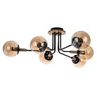 Потолочная люстра Arte Lamp A2716PL-6BK Oxford