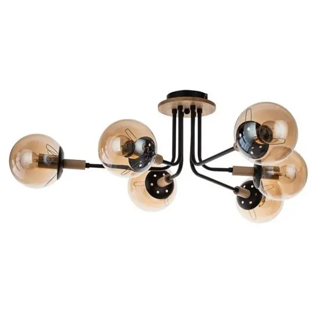 Потолочная люстра Arte Lamp A2716PL-6BK Oxford Потолочная люстра Arte Lamp A2716PL-6BK Oxford