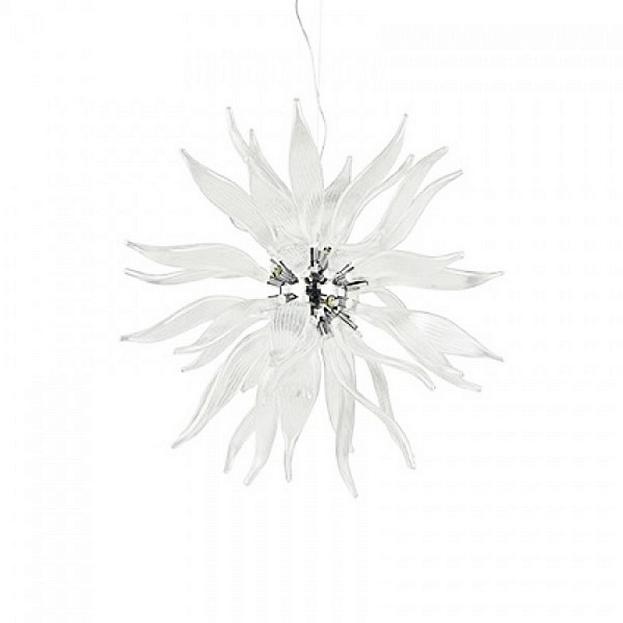Подвес Ideal Lux 112268 LEAVES SP12 BIANCO