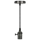 Подвесной светильник Uniel DLC-V-S24K/E27 TS/1M/BL PEARL BLACK Vintage