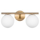 Бра 2х40W E14 ЛАТУНЬ Lightstar 815523 CROCO