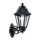 Уличный настенный светильник Ideal Lux 101491 ANNA AP1 BIG NERO