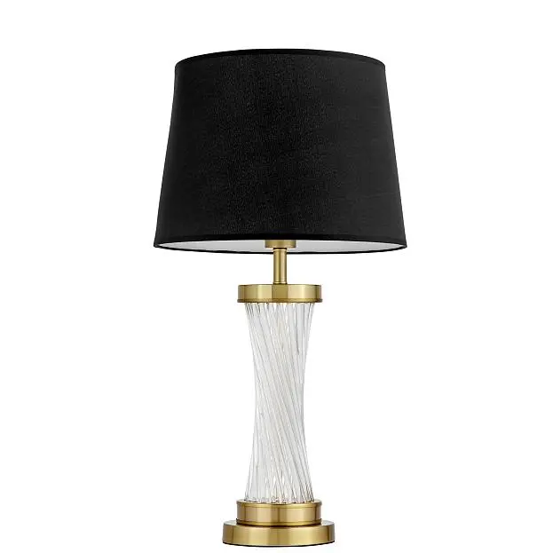 Настольная лампа Lumina Deco LDT 302 MD+BK Villanova Настольная лампа Lumina Deco LDT 302 MD+BK Villanova