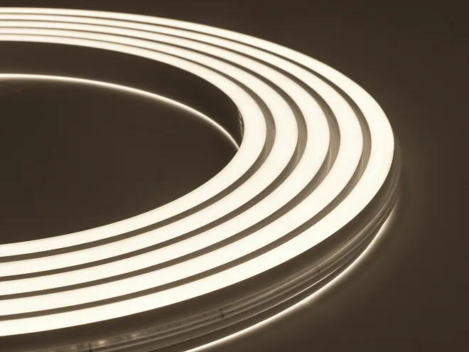 Светодиодная лента SWG PRO 2835, 140 LED/м, 10 Вт/м, 24В , IP67, Цвет: Нейтральный белый SWG NE-DU2140-24-10-NW-67