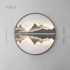 Бра DAWN B Тип B. Размер M. Цвет Черный Lampatron 7730-21677