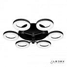 Потолочная люстра iLedex FS-014-X6-(B) 72W BK Jomo