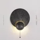 Бра PHANUEL BLACK С выключателем-цепочкой. Lampatron 8315-22656