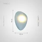 Бра LINDIS WALL Модель C. Цвет голубой. Lampatron lindis-wall-c-blue 2960-7095