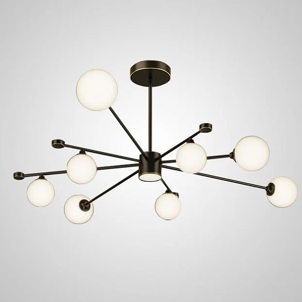 Люстра на штанге LEAGUE L9 Black ImperiumLoft 192973-23 league01