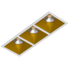 Встраиваемый светильник под сменную лампу Ledron RISE KIT3 White-Gold