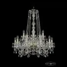 Люстра хрустальная Bohemia 1411/10+5/240/h-84 G