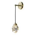 Настенный светильник Delight Collection 9701W brass/clear Crystal rock II