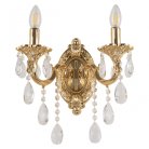 Бра с хрусталём Bohemia Ivele Crystal AL7801B10/2/175 B G
