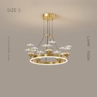 Кольцевые люстры и светильники DOVRA Размер S. Цвет Латунь Lampatron dovra-s-brass 7108-19496
