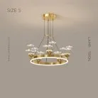 Кольцевые люстры и светильники DOVRA Размер S. Цвет Латунь Lampatron dovra-s-brass 7108-19496