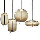 Подвесной светильник KNOT Small Amber glass ImperiumLoft 148255-22 40.2632