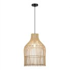 Светильник подвесной Белый/Бежевый E27 1*40W ST-Luce SL1513.523.01 CESTA