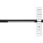 Трековый светильник Arte Lamp A4633PL-1BK 220V Linea