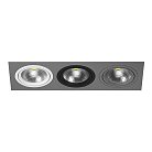 Встраиваемый светильник Lightstar i839060709 INTERO 111 Triple QUADRO