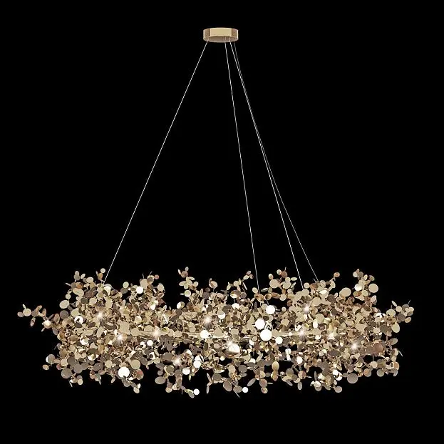Подвесная люстра Loft IT 10101/800 Gold Spark