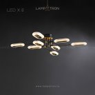 Потолочная люстра ALULA 8 ламп Lampatron 5420-13924