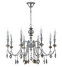 Люстра Crystal Lux MERCEDES SP8 CHROME/SMOKE 0950/308