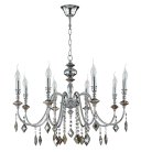 Люстра Crystal Lux MERCEDES SP8 CHROME/SMOKE 0950/308