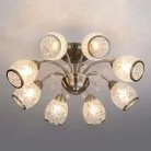 Потолочная люстра Eurosvet 30026/8 античная бронза Gabriella 00000073713