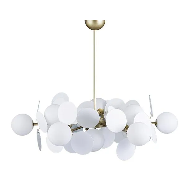 Люстра на штанге Loft IT 10008/12 White Matisse