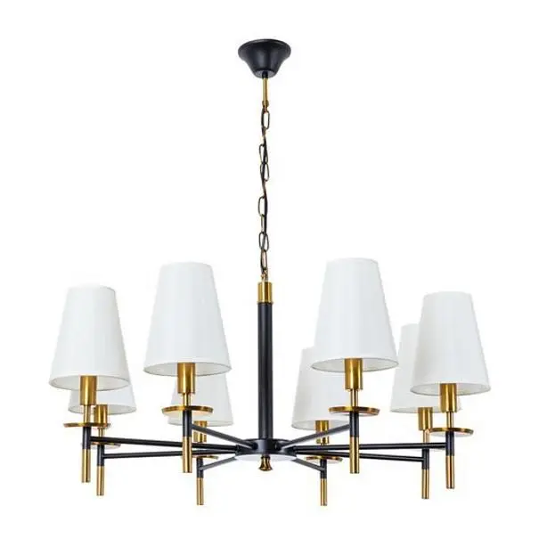 Подвесная люстра Arte Lamp A4075LM-8BK RICCARDO Подвесная люстра Arte Lamp A4075LM-8BK RICCARDO