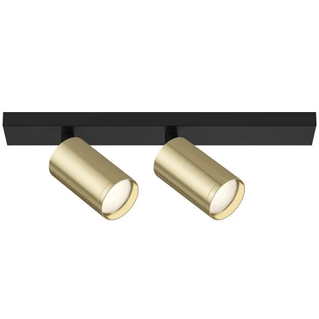 Потолочный светильник (Набор) Technical Maytoni C051CL-02BG FOCUS S Потолочный светильник (Набор) Technical Maytoni C051CL-02BG FOCUS S