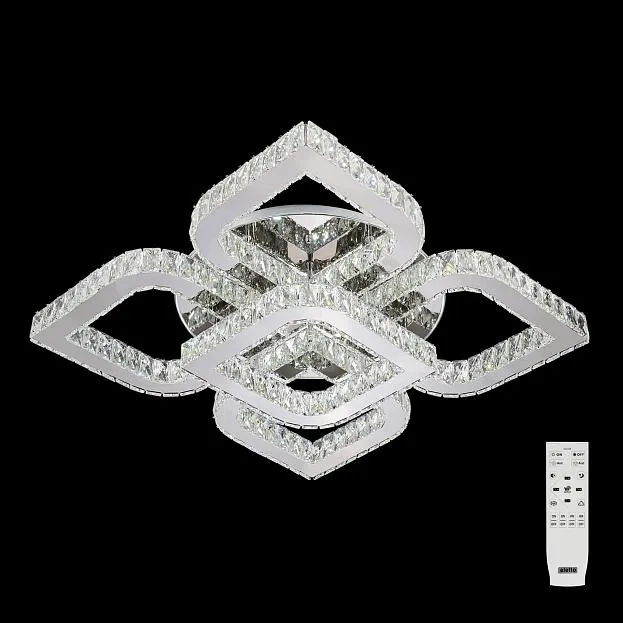 Люстра хрустальная с пультом Хром Citilux EL331C100.1 Lavita