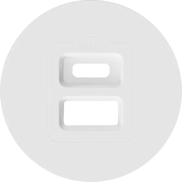 Накладка для розеток USB, матовый белый, Donel DO28633 D16