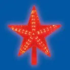 Световая фигура Uniel ULD-H2121-031/STA RED STAR-3