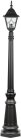 Наземный фонарь Oasis Light 79911MlgW Bl QUADRO M lead GLASS