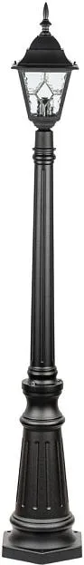 Наземный фонарь Oasis Light 79911MlgW Bl QUADRO M lead GLASS Наземный фонарь Oasis Light 79911MlgW Bl QUADRO M lead GLASS