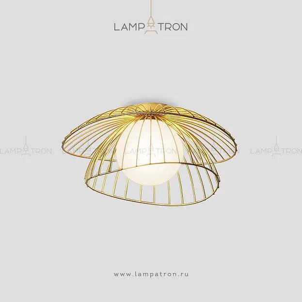 Потолочный светильник JARDIN Цвет Золото Lampatron 4218-10544 Потолочный светильник JARDIN Цвет Золото Lampatron 4218-10544