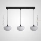 Подвесной светильник INDA 3 подвеса. Размер S. Матовое стекло Lampatron 8747-24604
