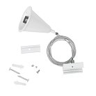Набор для подвесного монтажа Uniel UFB-H41 WHITE 1 POLYBAG