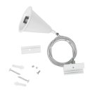 Набор для подвесного монтажа Uniel UFB-H41 WHITE 1 POLYBAG